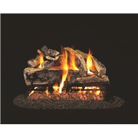 Charred Rugged Split Log Sets