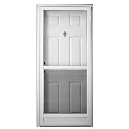 6 Panel Knocker View Combo Doors