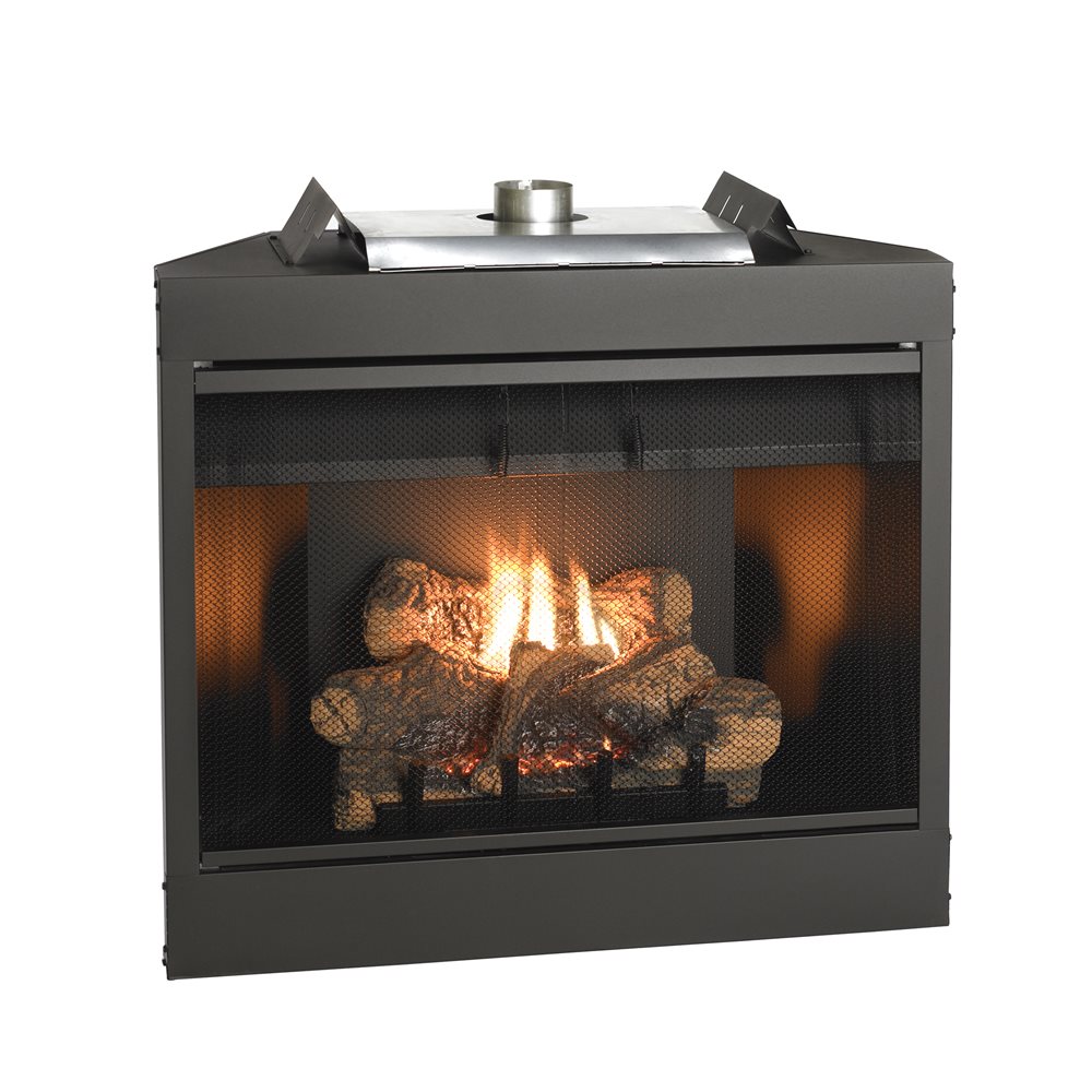 Keystone B-Vent 34" Deluxe Fireplace