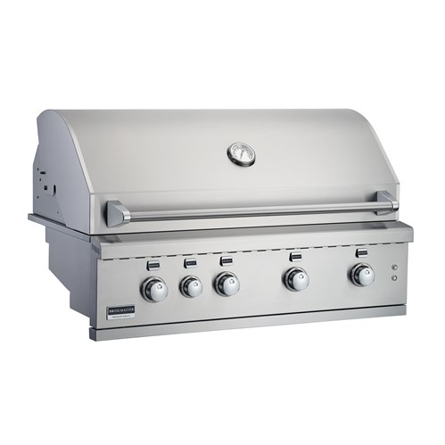 40" 5-Burner Stainless Propane Gas Grill