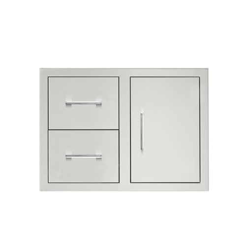 30" 2-Drawer & Access Door Combo