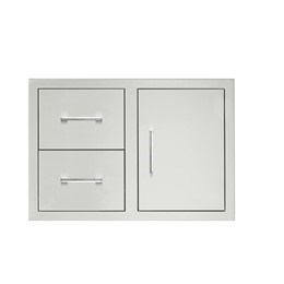 32" 2-Drawer & Access Door Combo (20368)