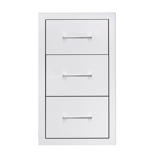 17" Triple Drawer