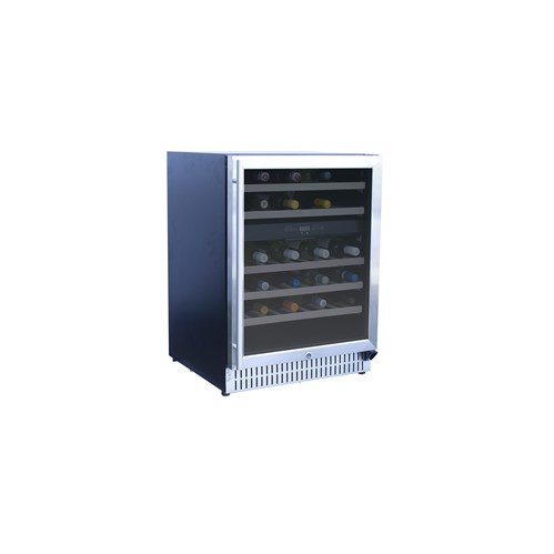 24" Outdoor Rated Dual Zone Wine Cooler