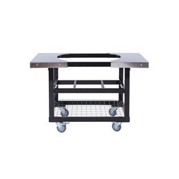 Cart Base w Basket and SS Side Shelves