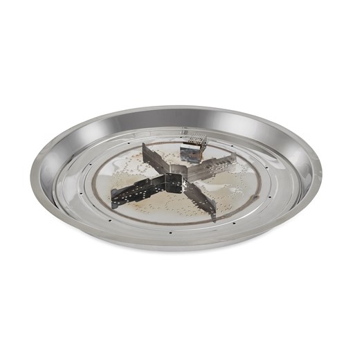 30"Round Crystal Fire Plus Burner