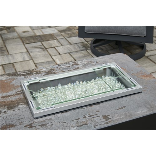 Folding Glass Wind Guard/Burner Cover