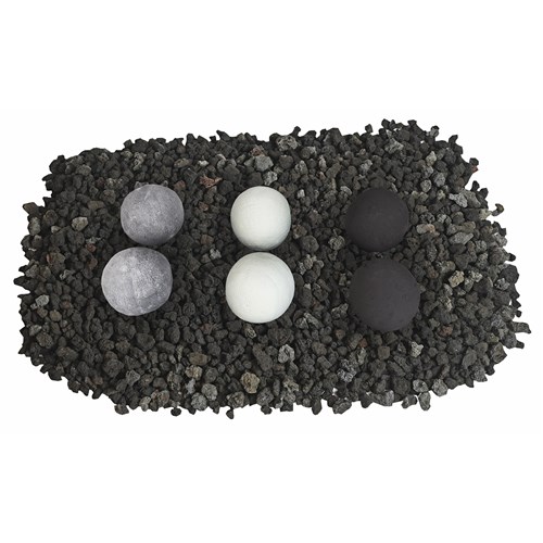 2” CANNON BALL, 12 PC SET- GREY