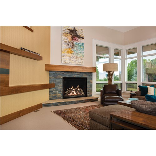 36" Rushmore DV TruFlame Fireplace - NG