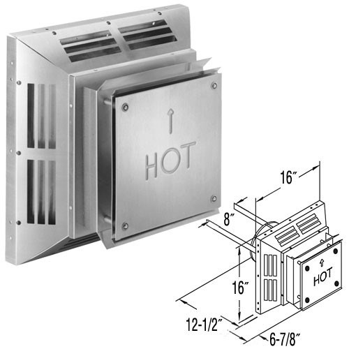 Square Horizontal Termination Cap