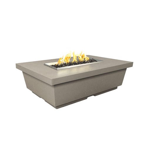 Contempo Rectangle Dark Basalt Firetable