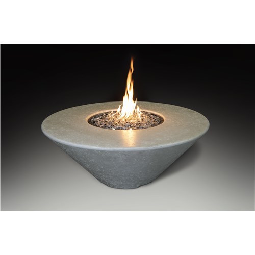 Olympus Round Fire Pit Table - Bone