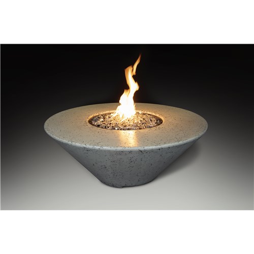 Olympus Round Fire Pit Table - White