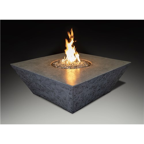 Olympus Square Fire Pit Table - Grey