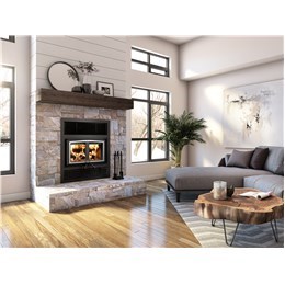 EVEREST II WOOD FIREPLACE