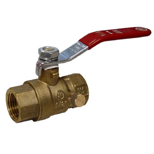 1/2" FIP  x 1/2" FIP Ball Valve