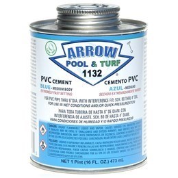 1132 Pool & Turf PVC Cement 1/4 pint