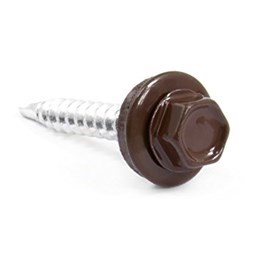 SCREW 1" BROWN  500 /PK