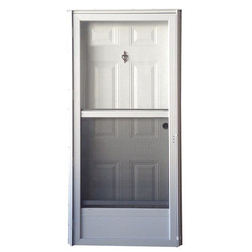 38x80 - 6 Panel RH Combo Door  - W/W/W