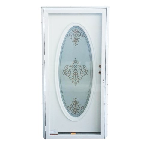 34X76 LH 7000 Full Oval Combo Entry Door