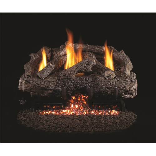 16/18" Charred Frontier Oak Log Set