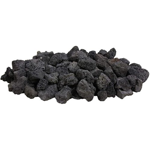 10 lb. Bag of 1 to 2” Black Lava Rock