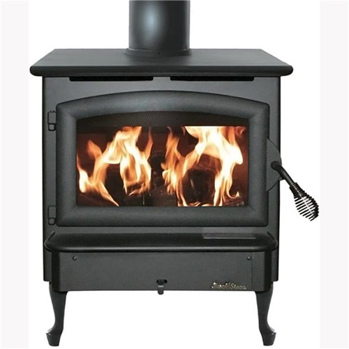 Model 21 Wood Stove - Black Door