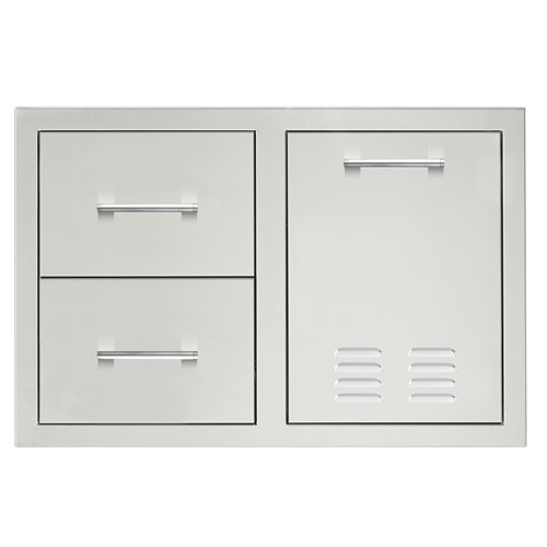 33" 2-Drawer & Vented LP Tank Pullout Dr