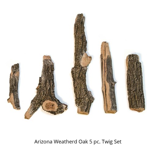 Arizona Weathered Oak 5pc Twig Set