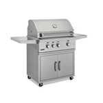 32" 4-Burner Stainless Propane Grill