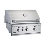 32" 4-Burner Stainless Propane Grill