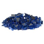 Cobalt Blue Reflective Fireglass 1/2" to