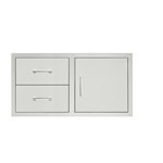 42" 2-Drawer & Access Door Combo