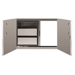 36" 2-Drawer Dry Storage Pantry & Access