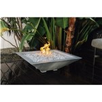 Lume 18" Stainless Fire Bowl