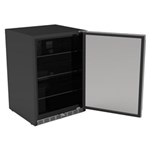 24" 5.1c Outdoor Rated Fridge  w/Glass D