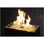 12"x 24" Crystal Fire Plus SS Gas Burner