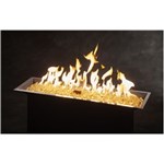 12"x 42"  Crystal Fire® SS Gas Burner