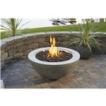 42" Round Natural Grey Cove Fire Bowl