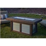 Denali Brew Linear Gas Fire Pit Table