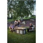 Denali Brew Linear Gas Fire Pit Table