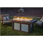 Denali Brew Linear Gas Fire Pit Table