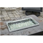 Folding Glass Wind Guard/Burner Cover