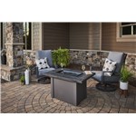 Stone Grey Havenwood Rectangle FirePit