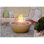 Concrete Grey 36" Fire Bowl - NG