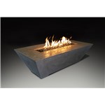 Olympus LP Rectangle Fire Pit Gray