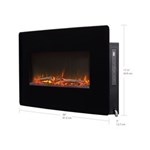 Winslow 36" Wall-mount Electric Fireplac