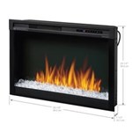 Multi-Fire XHD™ 33" Electric Firebox