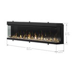 100" Bold Electric Fireplace Insert