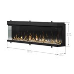 88" Bold Electric Fireplace Insert